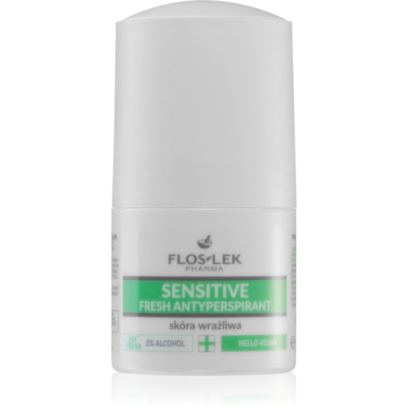 FlosLek Pharma Hypoallergic Line antiperspirant roll-on bez alkoholu 50 ml