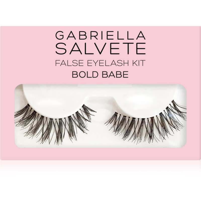 Gabriella Salvete False Eyelash Kit Bold Babe umelé mihalnice s lepidlom 1 ks