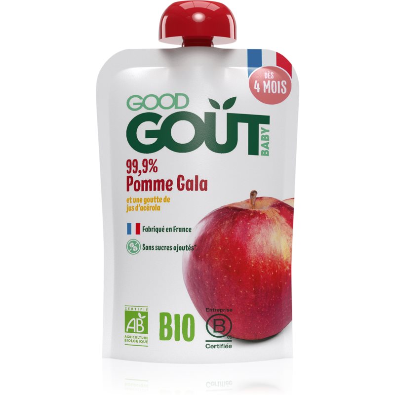 Good Gout BIO Gala Apple ovocný príkrm jablko Gala 120 g