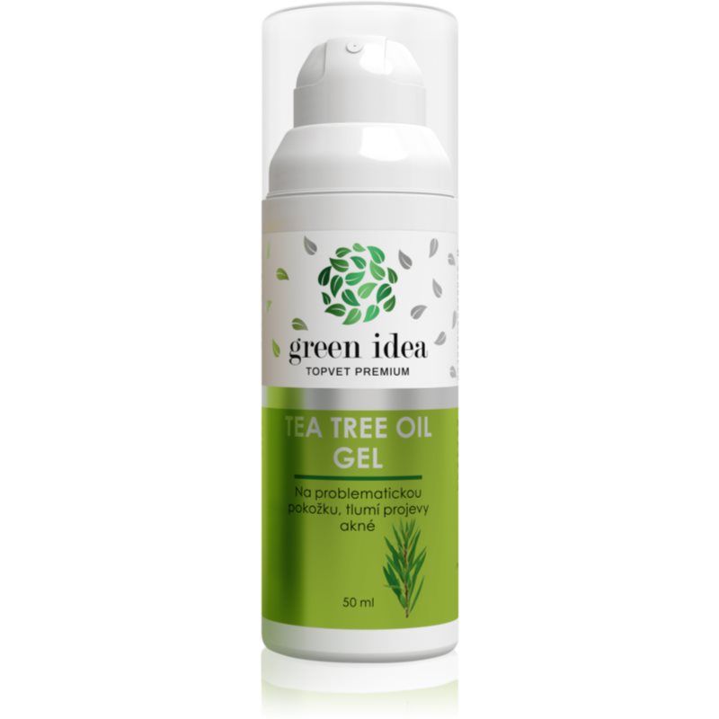 Green Idea Topvet Premium Tea Tree oil gél pre problematickú pleť 50 ml