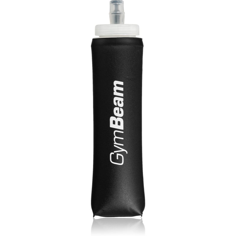 GymBeam Hydra Soft Flask fľaška na vodu farba Black 550 ml