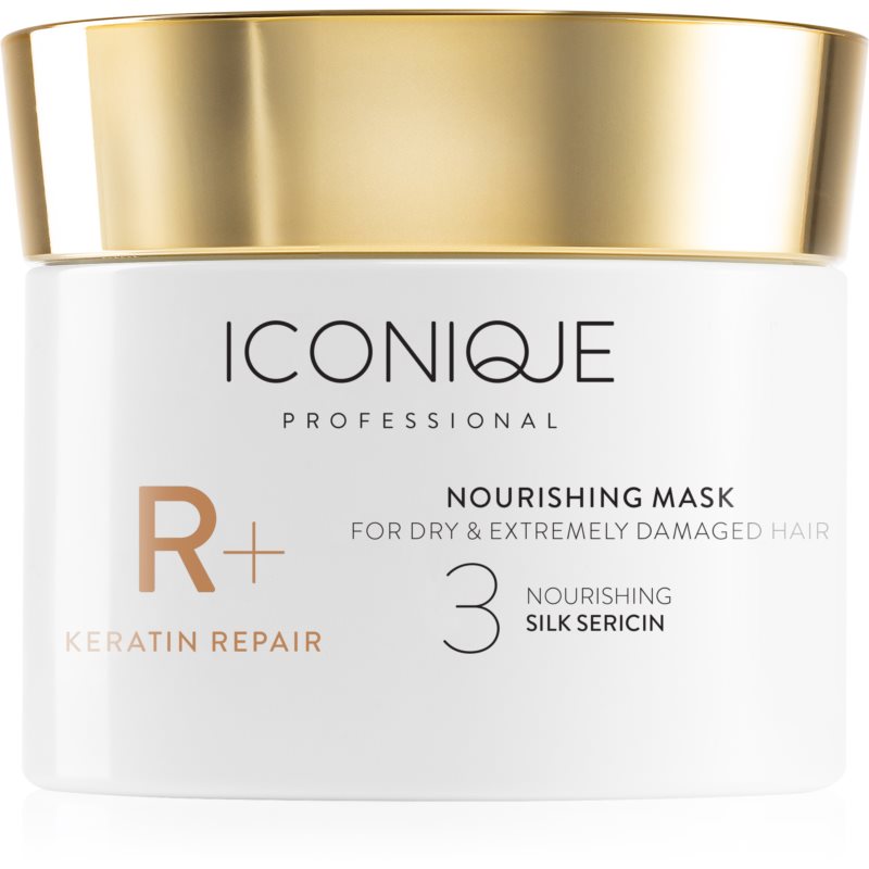 ICONIQUE Professional R Keratin repair Nourishing mask obnovujúca maska pre suché a poškodené vlasy 100 ml