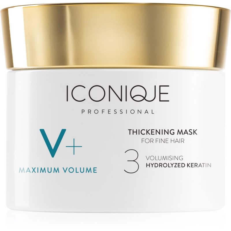 ICONIQUE Professional V Maximum volume Thickening mask intenzívna maska pre objem jemných vlasov 100 ml