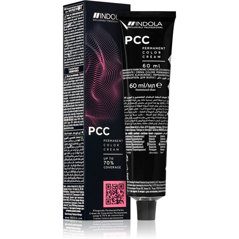 Indola PCC permanentná farba na vlasy odtieň Cool  Neutral 8.1 60 ml