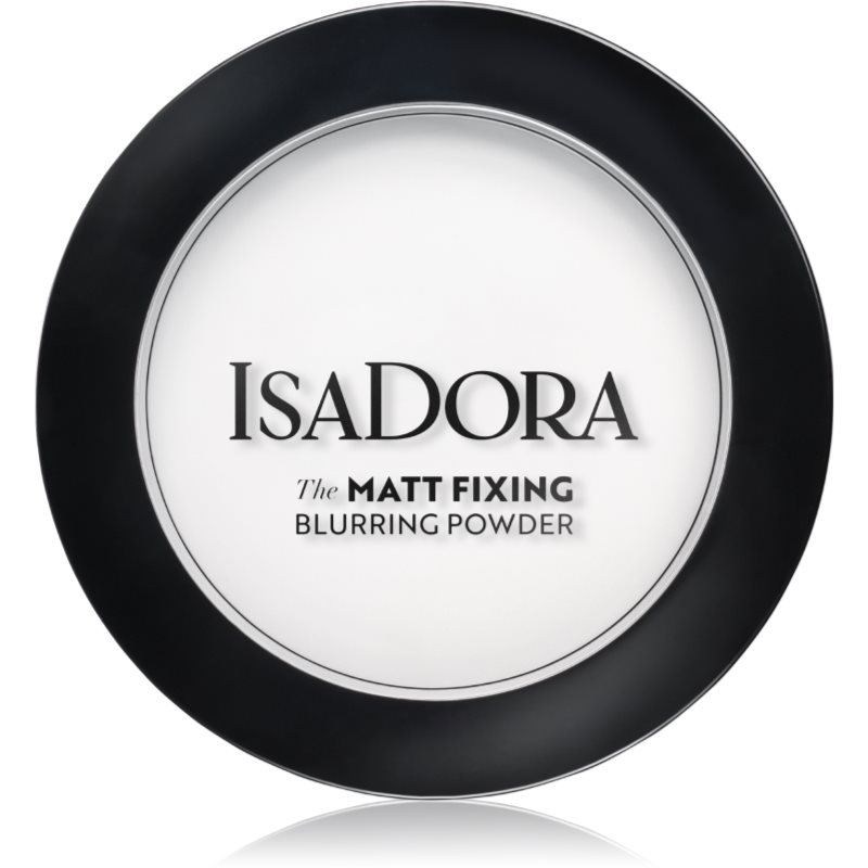 IsaDora Matt Fixing Blurring Powder zmatňujúci transparentný púder pre dokonalý vzhľad odtieň 10 Translucent 9 g