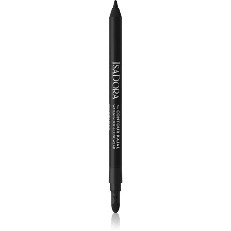 IsaDora Contour Kajal kajalová ceruzka na oči odtieň 60 Intense Black 1,2 g