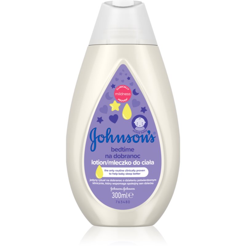 Johnsons® Bedtime detské telové mlieko pre dobrý spánok 300 ml