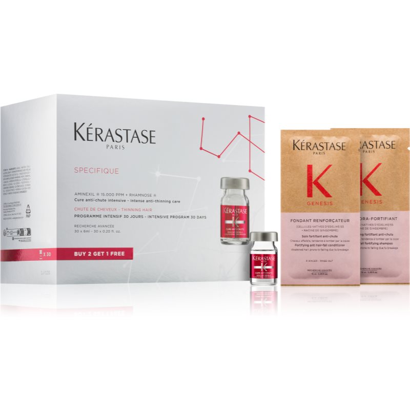 Kérastase Specifique Aminexil Cure Anti-Chute Intensive intenzívna kúra proti vypadávániu vlasov 30x6 ml