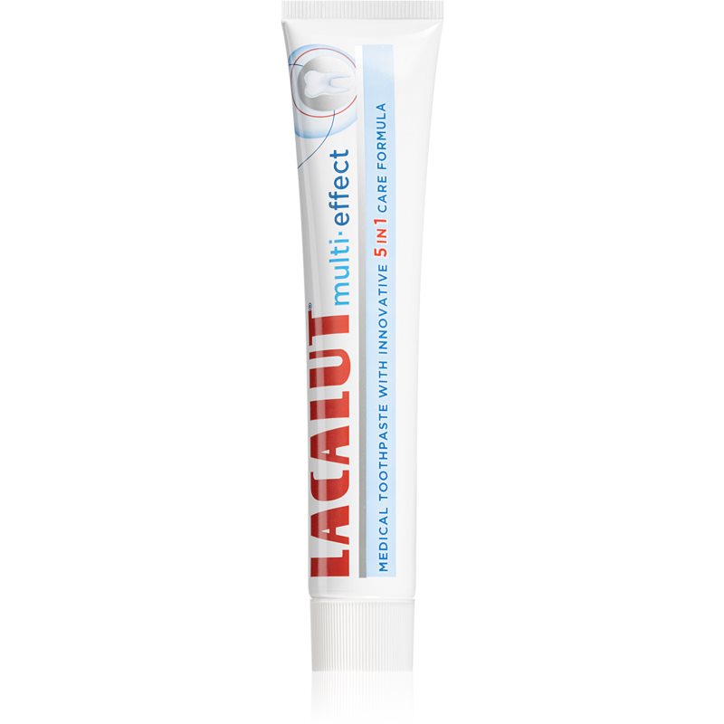Lacalut Multi effect bieliaca zubná pasta pre kompletnú starostlivosť 75 ml