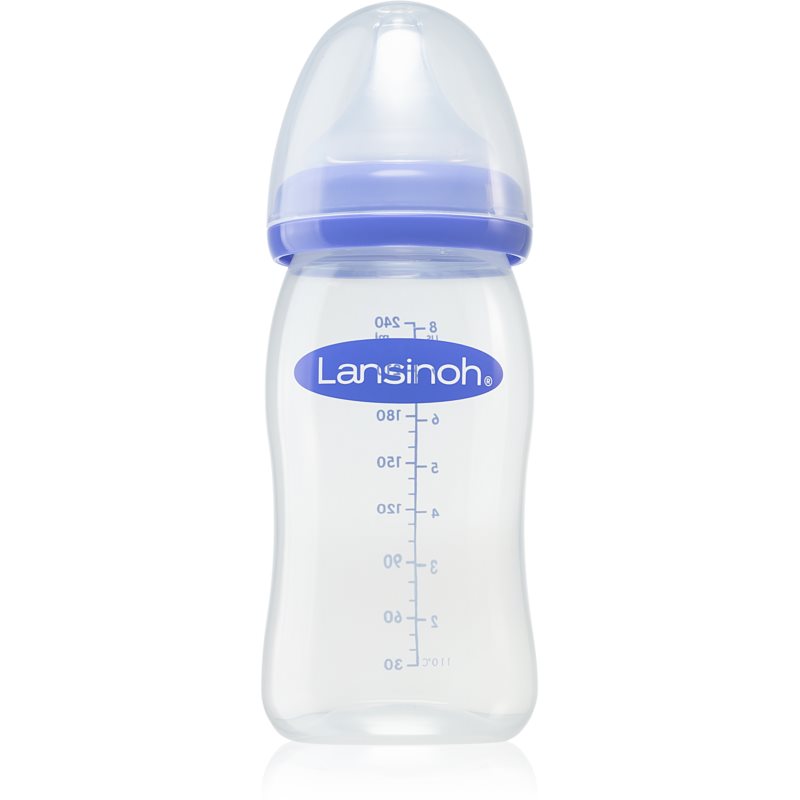 Lansinoh NaturalWave dojčenská fľaša Medium 240 ml