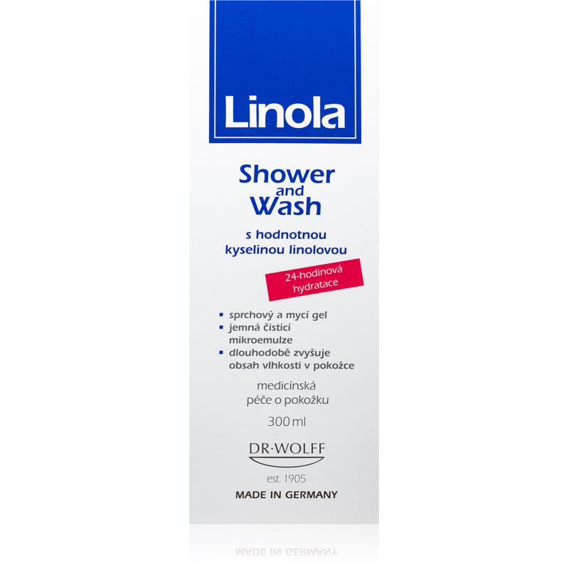 Linola Shower and Wash hypoalergénny sprchový gél 300 ml