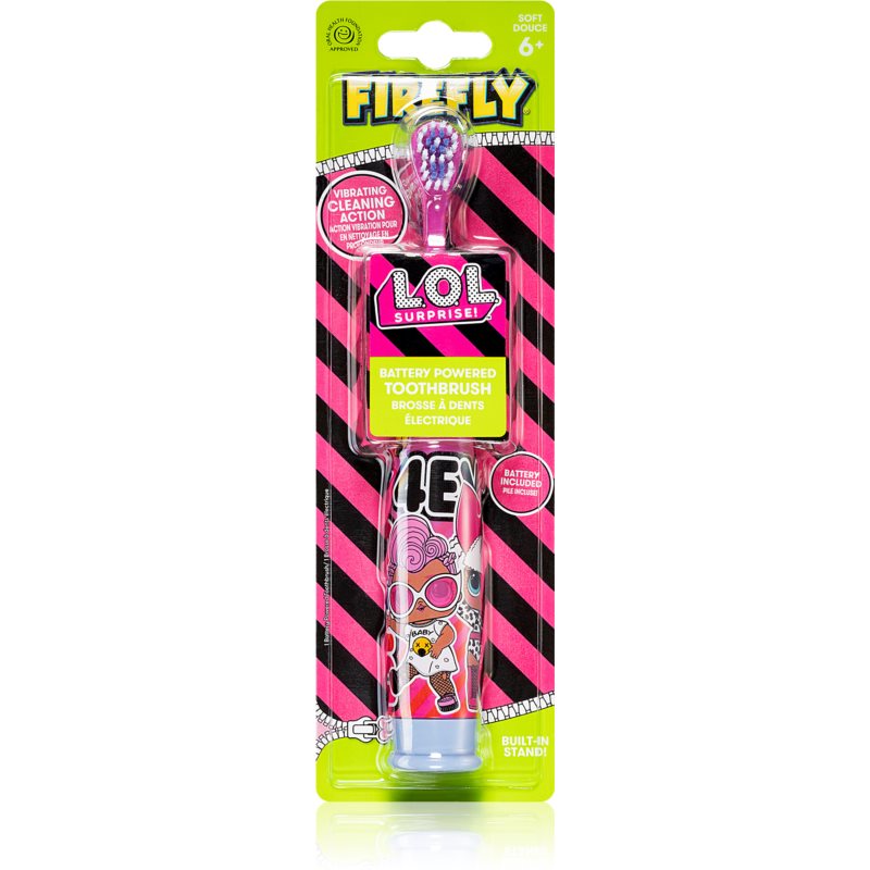L.O.L. Surprise Turbo Max detská zubná kefka na batérie pre deti Dark Pink ks