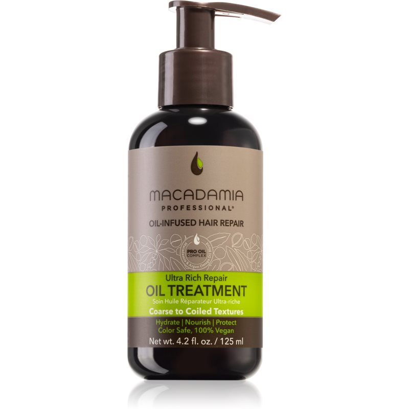 Macadamia Natural Oil Ultra Rich Repair olejová starostlivosť pre poškodené a krehké vlasy 125 ml