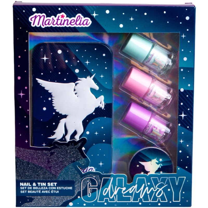 Martinelia Galaxy Dreams Dream Nails  Tin Box darčeková sada (pre deti)