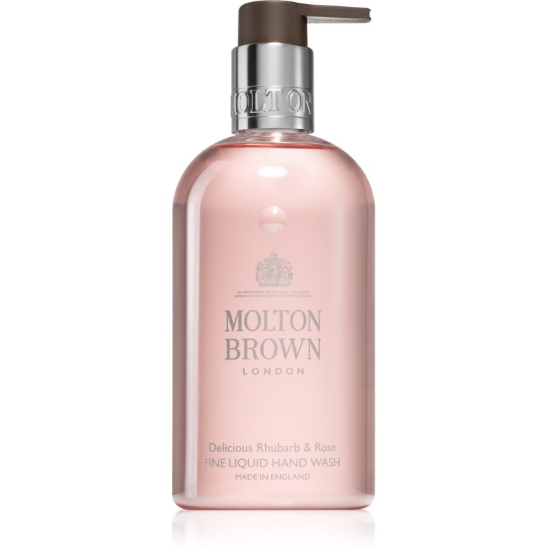 Molton Brown Rhubarb  Rose tekuté mydlo na ruky pre ženy 300 ml