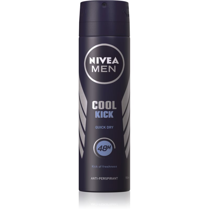 Nivea Men Cool Kick antiperspirant v spreji pre mužov 150 ml