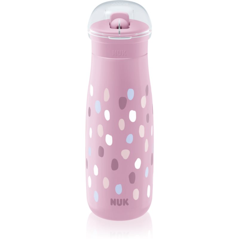 NUK Mini-Me Flip športová fľaša Pink 12m 450 ml
