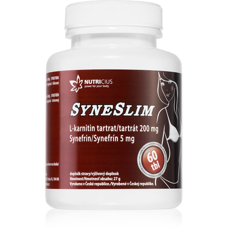 Nutricius SyneSlim synefrin  karnitin tablety na podporu chudnutia 60 tbl
