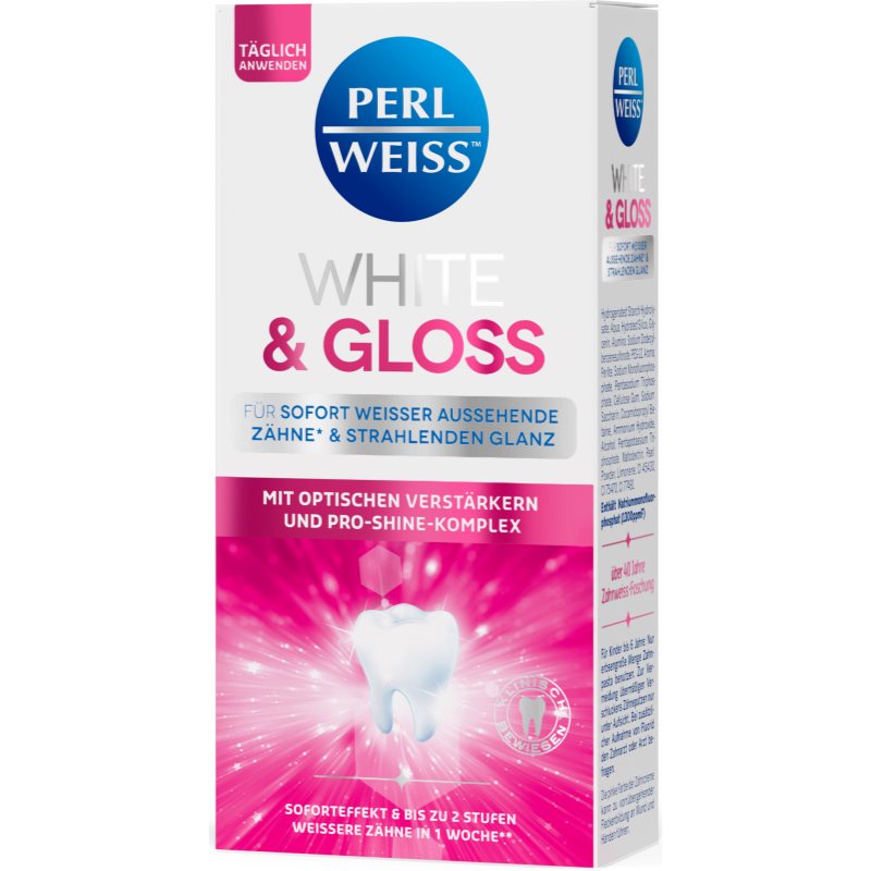 Perl Weiss White  Gloss bieliaca zubná pasta 50 ml