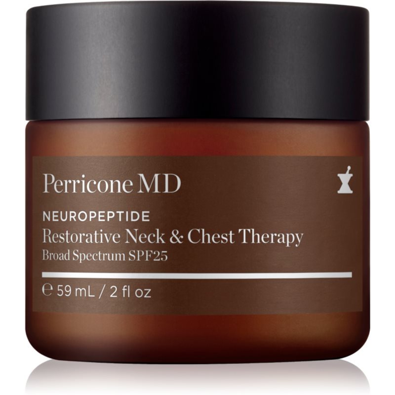 Perricone MD Neuropeptide Neck  Chest Therapy posilňujúci krém na krk a dekolt SPF 25 59 ml