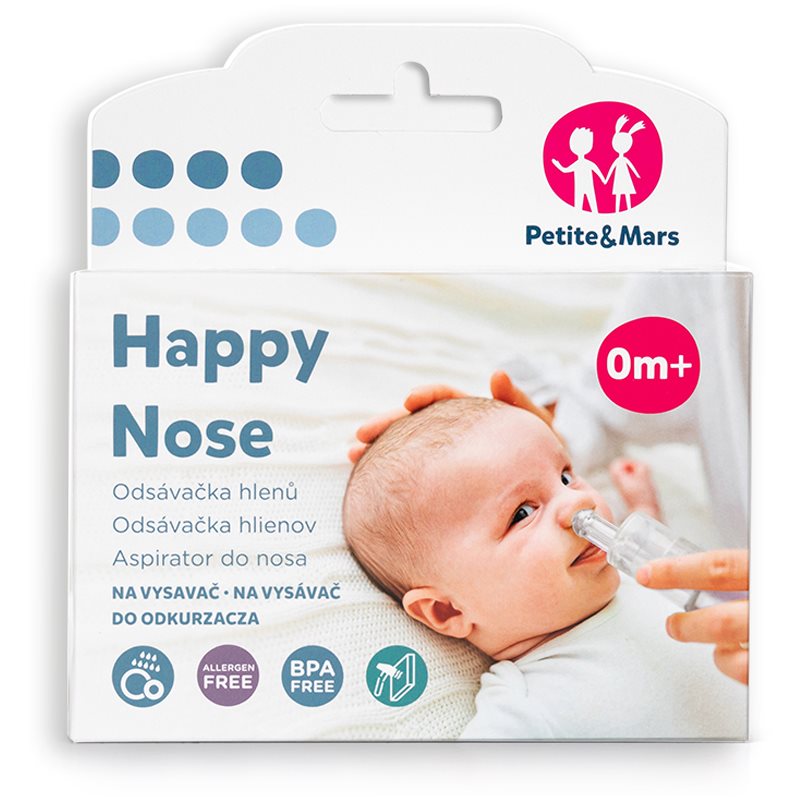 PetiteMars Happy Nose odsávačka nosných hlienov 0 m 1 ks