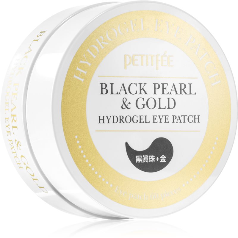 Petitfée Black Pearl  Gold hydrogélová maska na očné okolie 60 ks