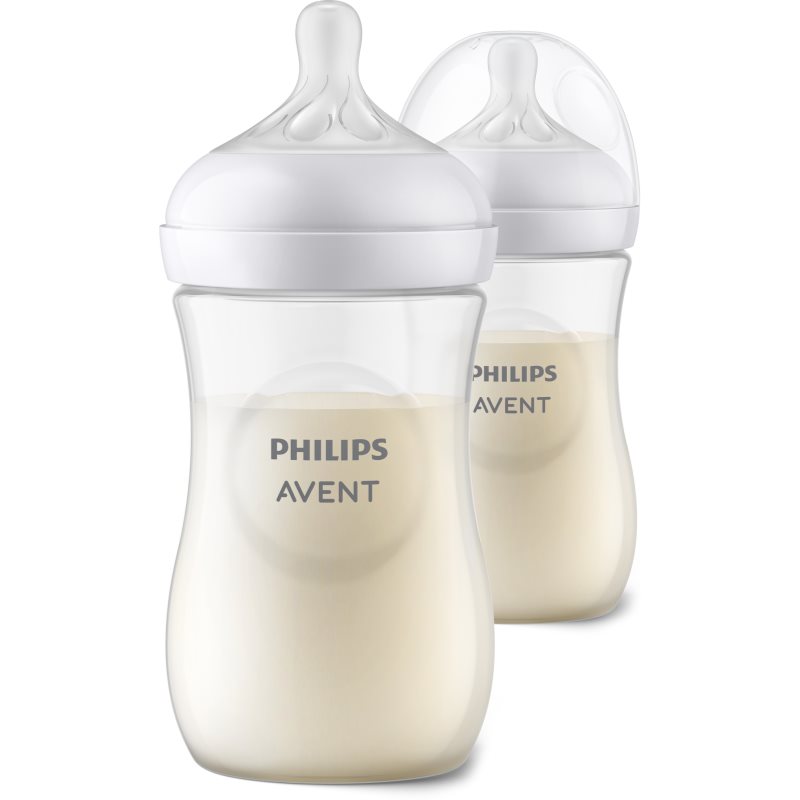 Philips Avent Natural Response Baby Bottle dojčenská fľaša 1 m 2x260 ml