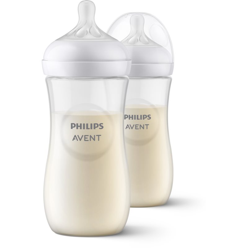 Philips Avent Natural Response Baby Bottle dojčenská fľaša 3 m 2x330 ml
