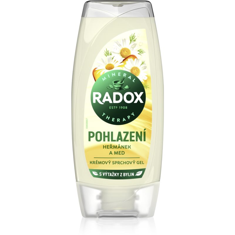 Radox Mineral Therapy krémový sprchový gél Chamomile  Honey 225 ml