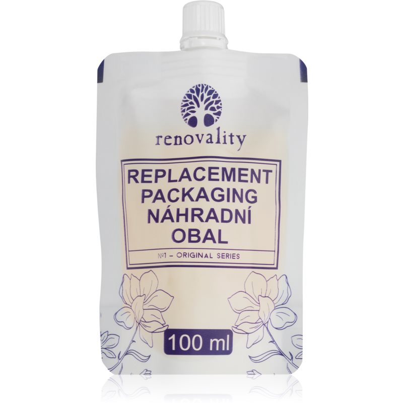 Renovality Original Series Replacement packaging marhuľový olej lisovaný za studena pre všetky typy pleti 100 ml