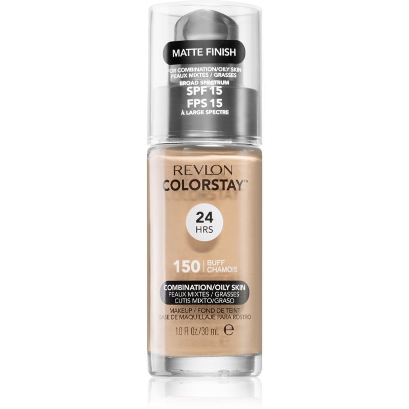 Revlon Cosmetics ColorStay™ dlhotrvajúci zmatňujúci make-up pre mastnú a zmiešanú pleť odtieň 150 Buff 30 ml