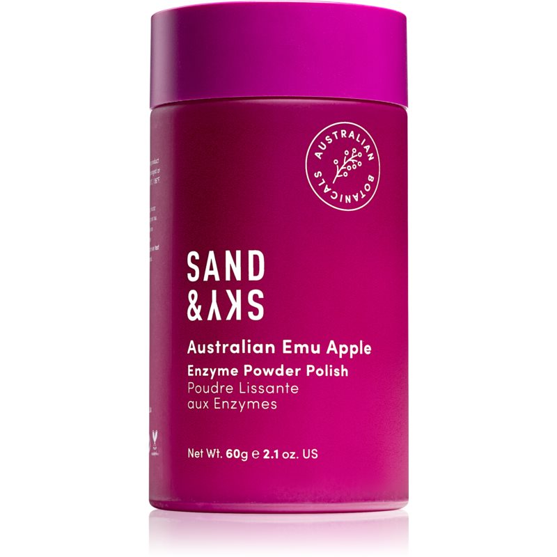 Sand  Sky Australian Emu Apple Enzyme Powder Polish enzymatický peeling pre rozjasnenie a vyhladenie pleti 60 g