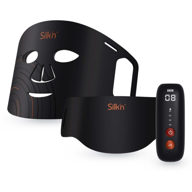 Silkn Dual LED Set ošetrujúca LED maska na tvár a krk 1 ks