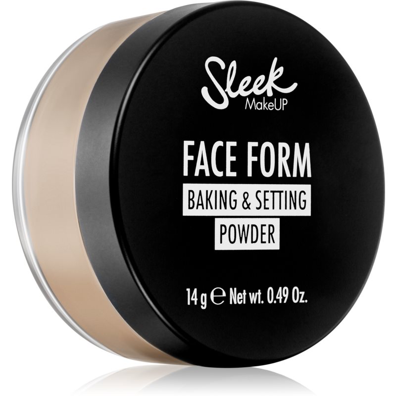 Sleek Face Form Baking  Setting Powder sypký púder odtieň light 14 g