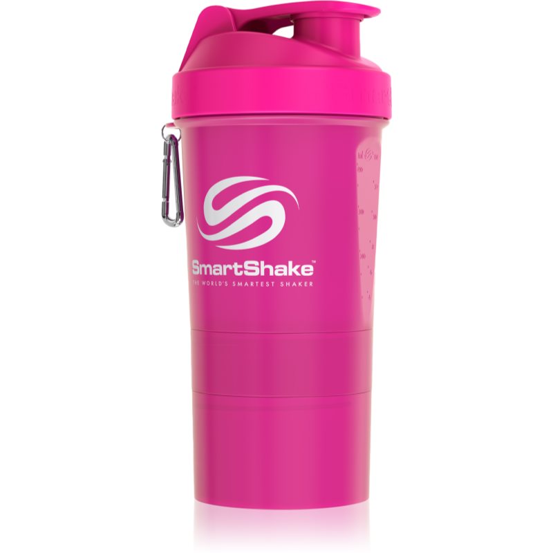 Smartshake Original športový šejker veľký Neon Pink 1000 ml