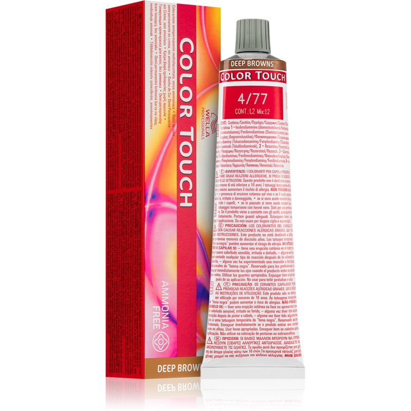 Wella Professionals Color Touch Deep Browns farba na vlasy odtieň 477  60 ml