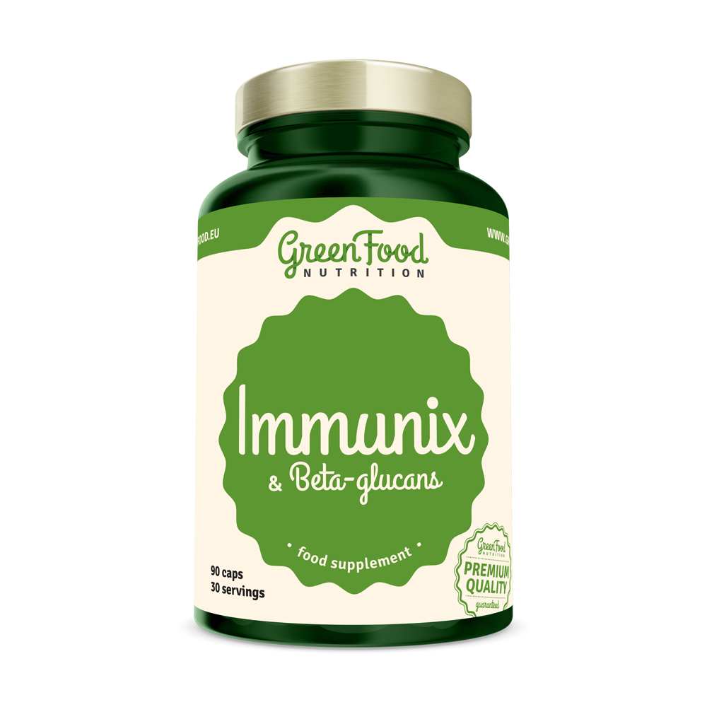 GreenFood Nutrition Immunix  Beta-glucans 90 cps.