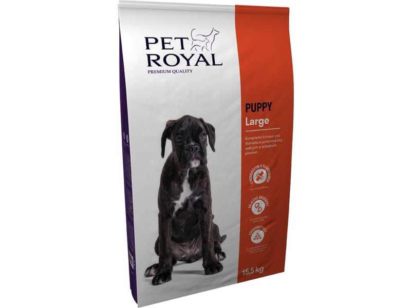 Pet Royal Puppy Large 15,5kg Poškodený obal