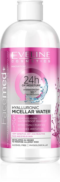 EVELINE FACEMED Hyaluronová micelárna voda