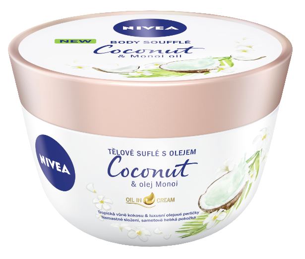 NIVEA Telové suflé Coconut  Manoi Oil 2