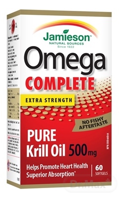 Jamieson Omega COMPLETE Super Krill 500 mg