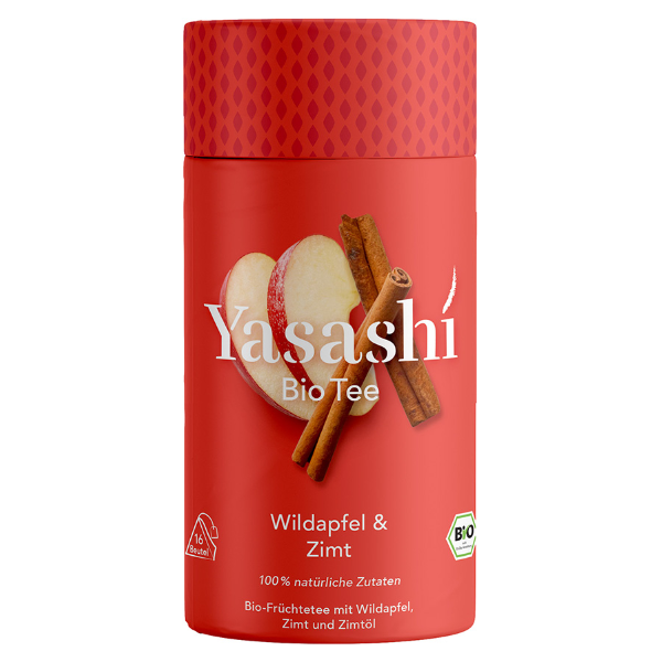 YasashiBIO Wild Apple  Cinnamon 16x2,5g