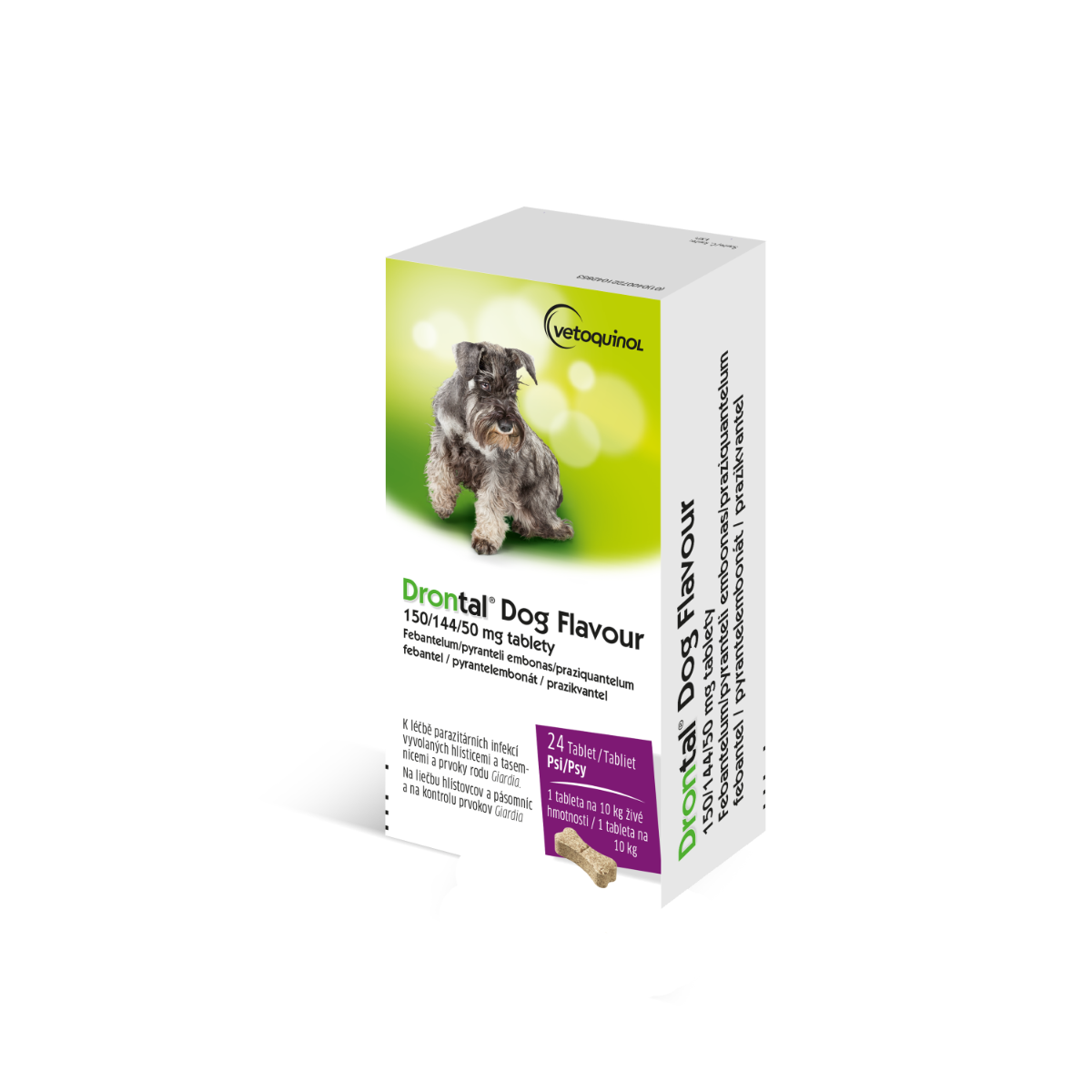 Drontal Dog Flavour 15014450 mg tablety