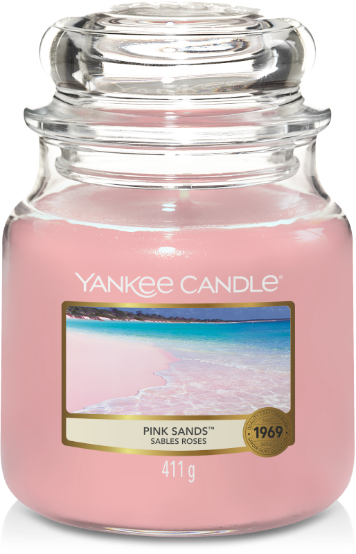 Yankee Candle Stredná sviečka Pink Sands™