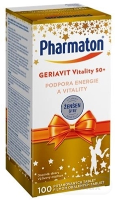 Pharmaton Geriavit Vitality 50 vianočné balenie