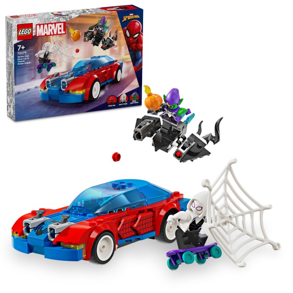 LEGO® Marvel 76279 Spider-Manovo závodné auto a Venom Zelený goblin