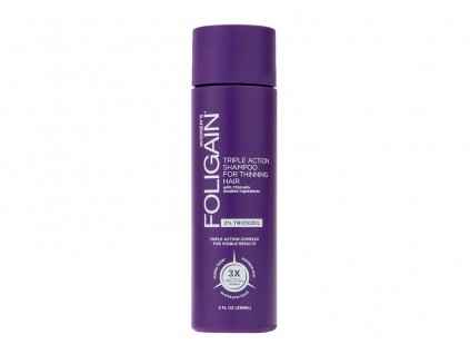 Foligain Triple Action šampón proti vypadávaniu vlasov s 2 percent trioxidilem pre ženy 236 ml