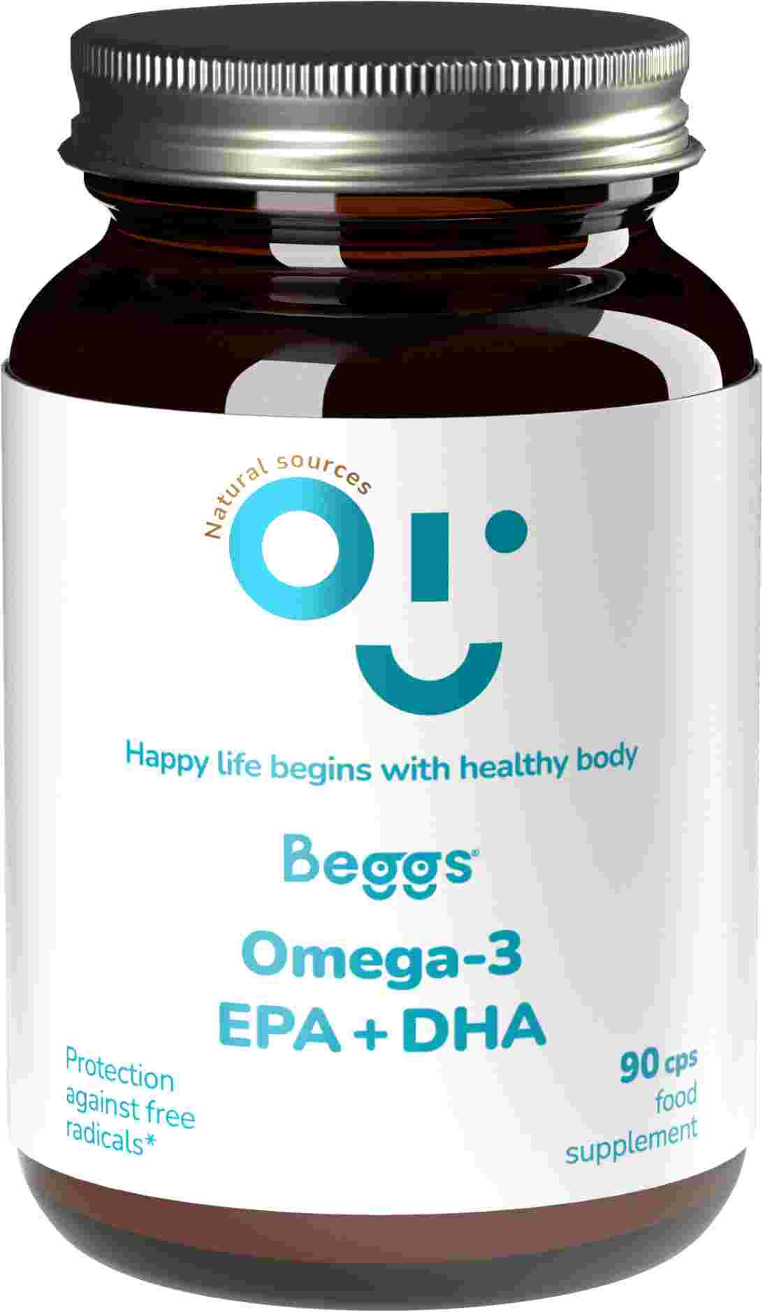 Beggs Omega-3, EPADHA 90 cps