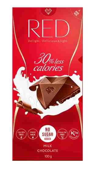 RED Mliečna čokoláda