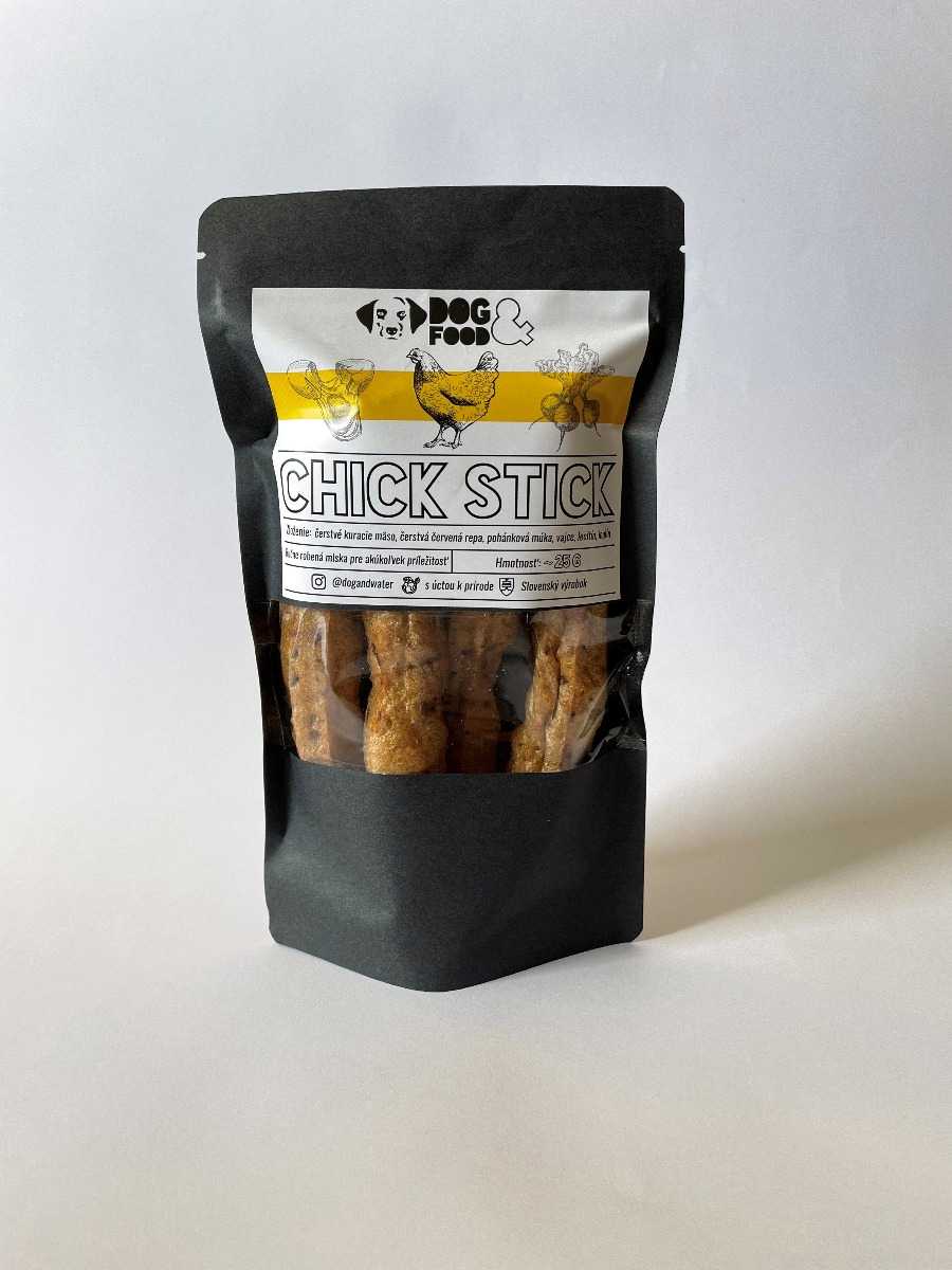 DOG  FOOD CHICK STICKS 25G A.U.V.